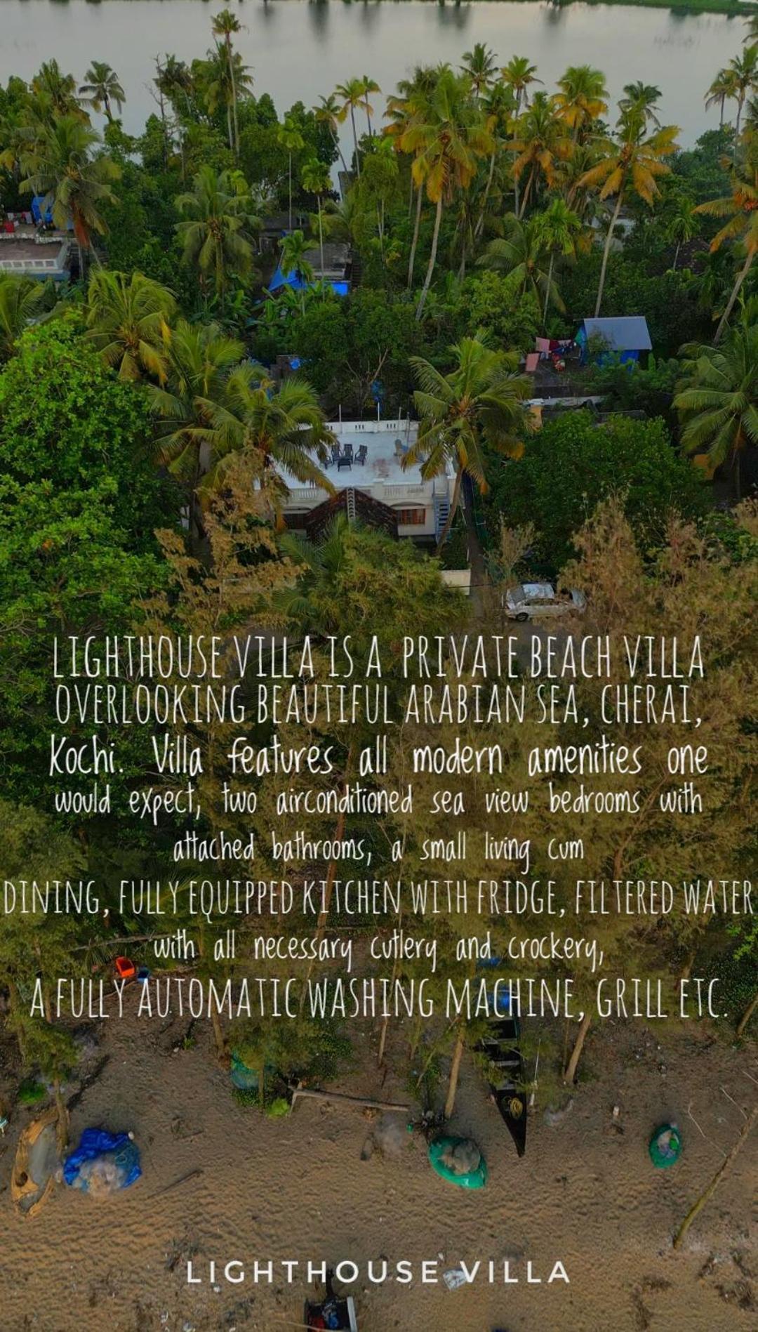 Lighthouse Villa Cherai Beach Εξωτερικό φωτογραφία